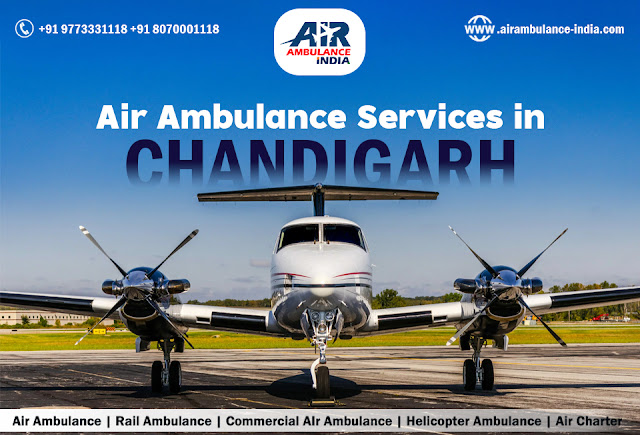 Air ambulance services in chandigarh