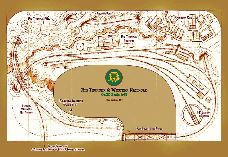 Download On30 model railroad track plans | diy Rail road