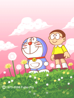 Gambar Foto DP BBM Kartun Doraemon Bergerak Lucu  Caption Instagram Keren Kekinian