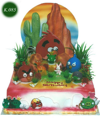 Kue Ulang Tahun Angry Birds