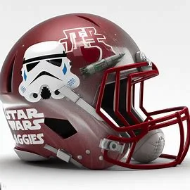 New Mexico State Aggies Star Wars Concept Helmet