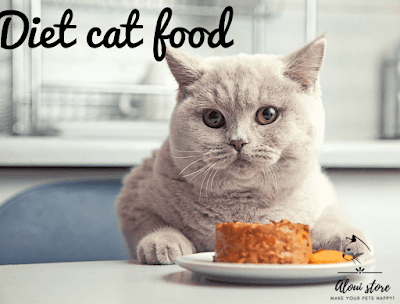 Diet cat food