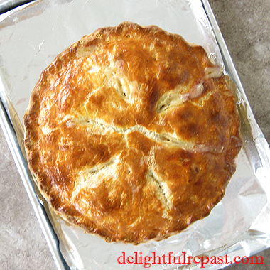 Chicken Pot Pie — Double-Crusted Classic Comfort Food / www.delightfulrepast.com