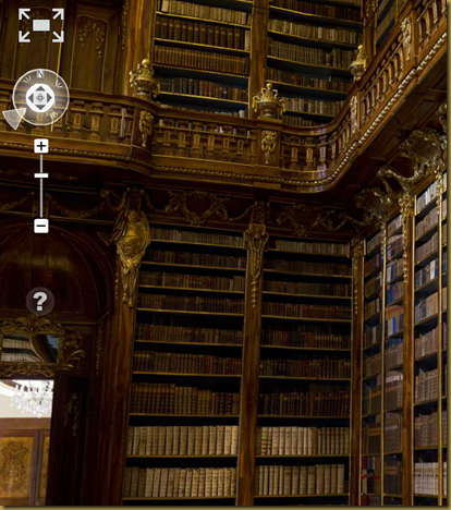biblioteca barocca di praga 1