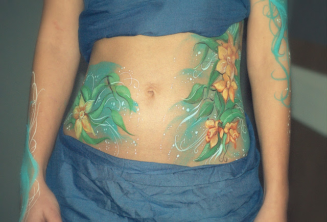 pregnancy art, bump painting #Monika.pt #monikasfacepainting #devonfacepainting #facepainterdevon #bodyart #bellypainting #coliber #bodyartfestival