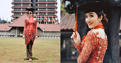 Kebaya Modern Wisuda Febby Rastanty