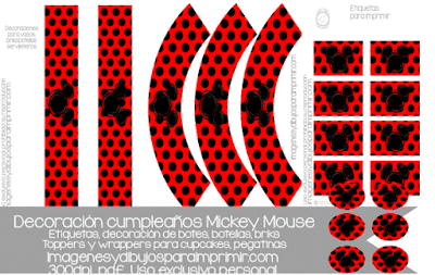 Mickey mouse decoración de cumpleaños