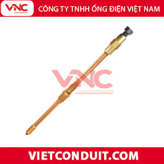 Cọc tiếp địa thép mạ đồng