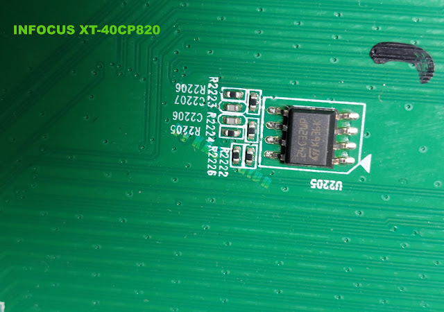 INFOCUS（鴻海）型號：XT-40CP820，送電後不亮