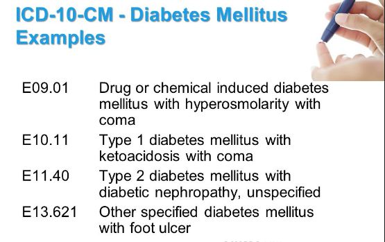 Type 1 Diabetes ICD 10 - Diabetes Suport