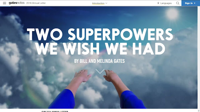 Two Superpowers We Wish We Had By Bill and Melinda Gates  