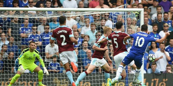 Chelsea rise to the top of the Premier League table after defeating Burnley 3-0