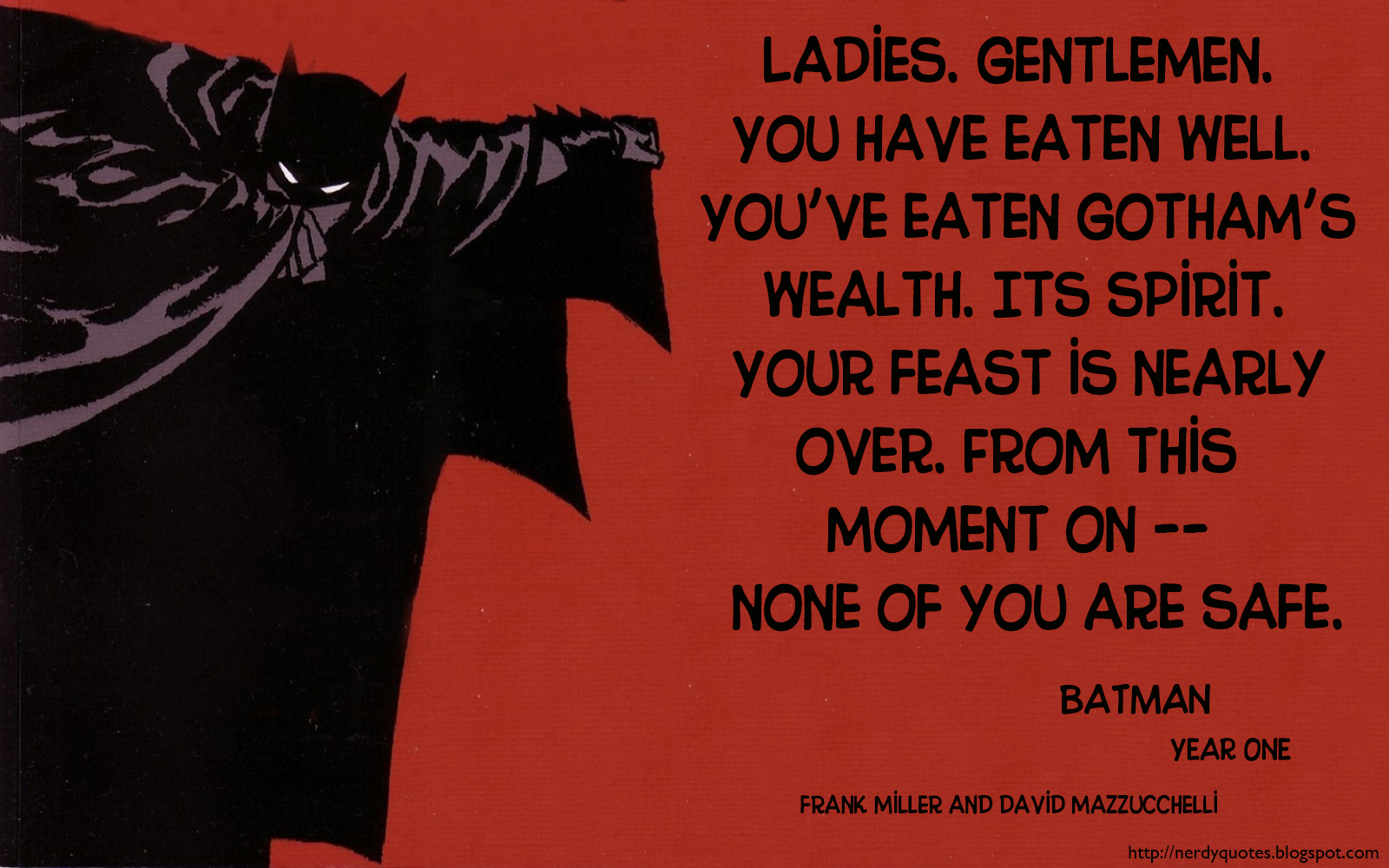 Batman Comics Quote-1 ~ Quotes