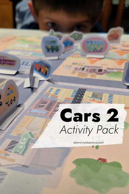 Free Printable Cars 2 Activity Pack