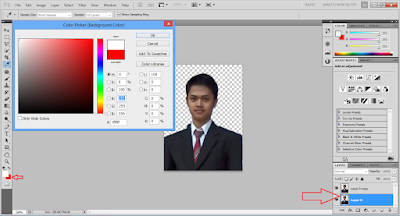 Mengubah Background untuk Pas Foto dengan Photoshop