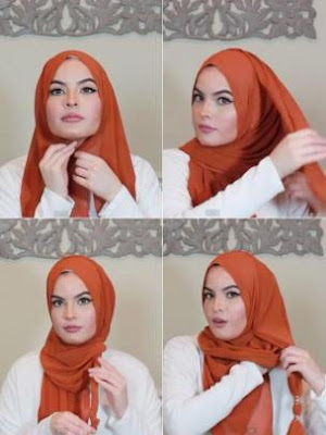 Memakai Hijab Menggunakan ring atau cincin