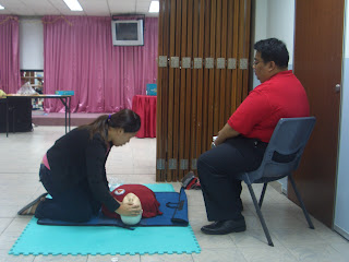 Kaizhen doing CPR TEST ~