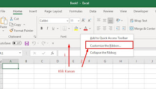 Customize Ribbon Excel