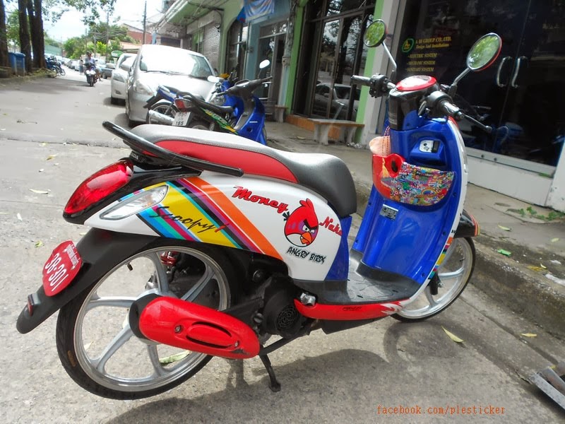 Kumpulan Modifikasi  Honda Scoopy Ala Ple Sticker Phuket 