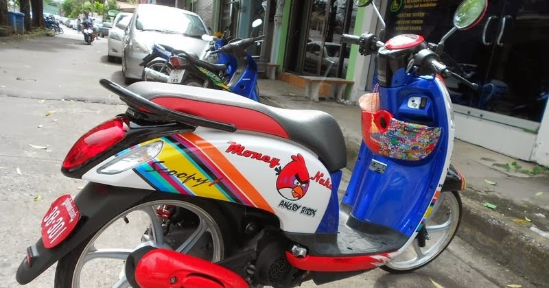 Kumpulan Modifikasi Honda Scoopy Ala Ple Sticker Phuket 