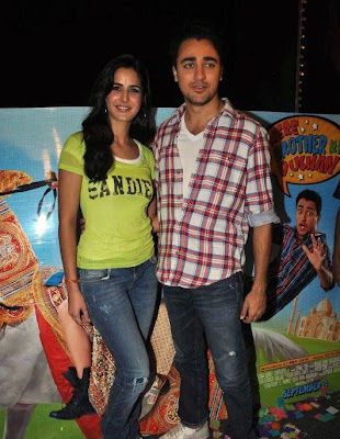 Bollywood Actress Katrina Kaif And Imran At Meri Brother Ki Dulhan Audio Launch