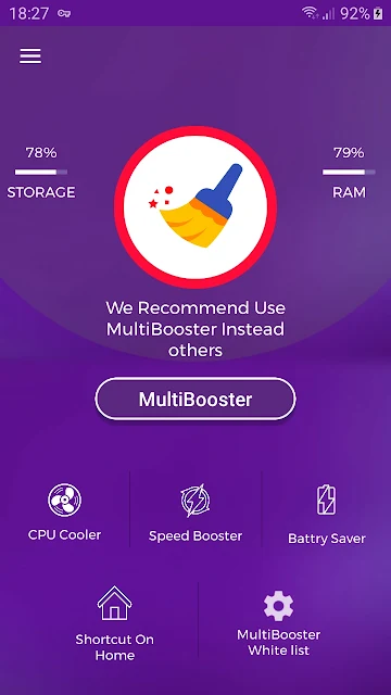 تحميل تطبيق Phone Booster Force Stop, Speed Booster 8.2 لتسريع الهاتف 