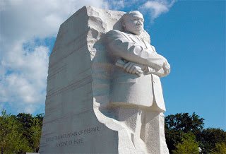 MLK Memorial in Washington DC. Out of the Mountain of Despair A stone of hope. 