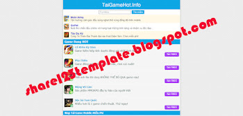 6 template blogspot wap đẹp