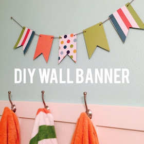 DIY Colorful Wall Banner