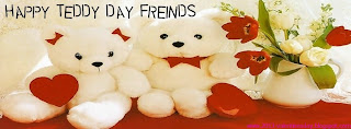 5. Happy Teddy Day Facebook Timeline Covers