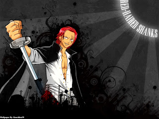 shanks le roux wallpaper one piece anime