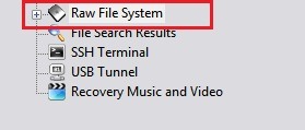 raw system files