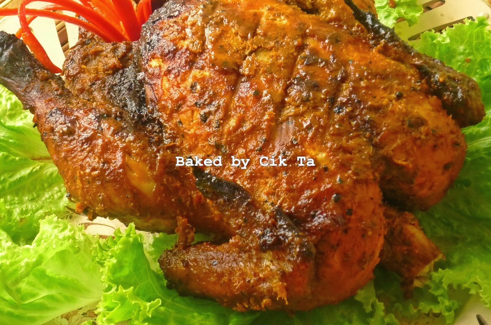 BAKED BY CIK TA: AYAM PANGGANG BERYOGURT