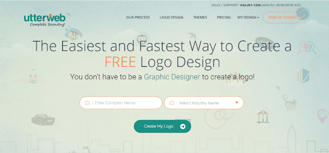 utterweb logo design maker