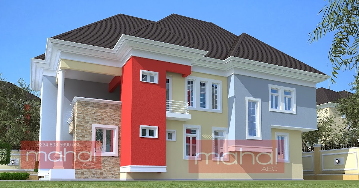 Contemporary Nigerian Residential Architecture 4 Bedroom 