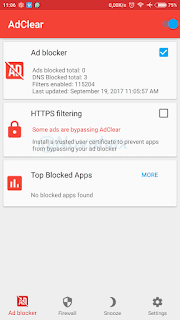 AdClear non-root adblocker for Android