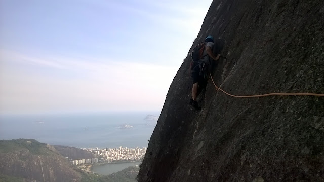 Escalada na Via K2 - Corcovado RJ