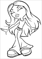 Bratz Coloring Pages