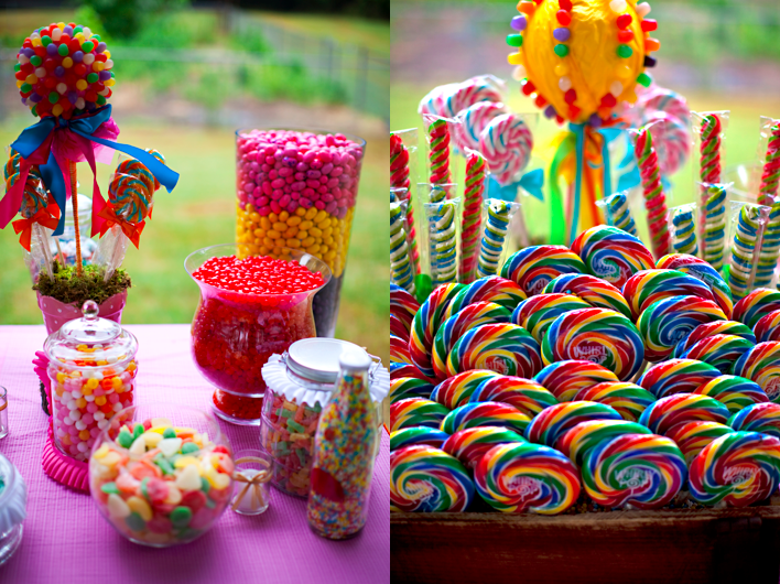 Our wedding reception brought forth my idea for a Sweets Table 