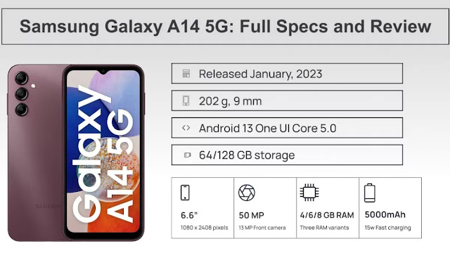 Samsung Galaxy A14 5G gets price cut