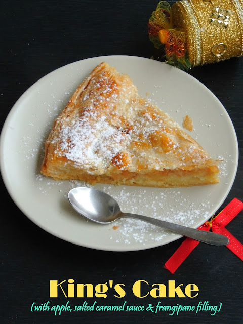 Galette Des Rois à la Frangipane et aux Pommes Caramelisées