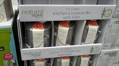Natural Home Kitchen Compost Bin for your food and kitchen scraps