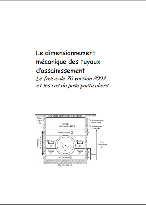 le dimensionnement mécanique des tyaux d''assainissement pdf