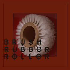 BRUSH RUBBER ROLLER