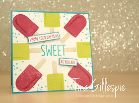 scissorspapercard, Stampin' Up!, Stamp Ink Paper, Cool Treats, Eclectic Expressions