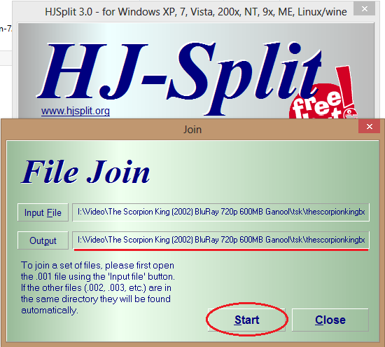 Cara Menggabungkan Beberapa File Part Dengan HJSplit