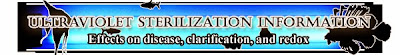 Aquarium UV Sterilization, sterilizer use, heater information