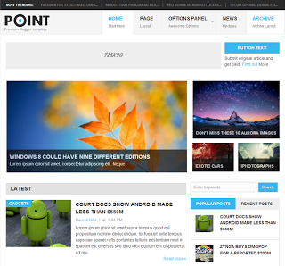  Point Blogger Template