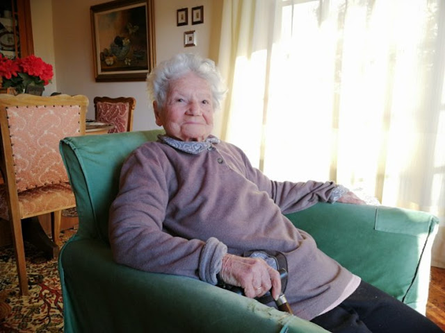 Στα 97 της χρόνια, δακρύζει ακόμα για την πατρίδα που έχασε, τη Σινώπη του Πόντου