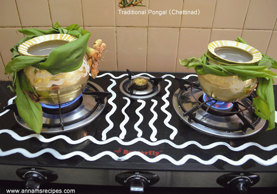 Traditional Pongal (Chettinad)